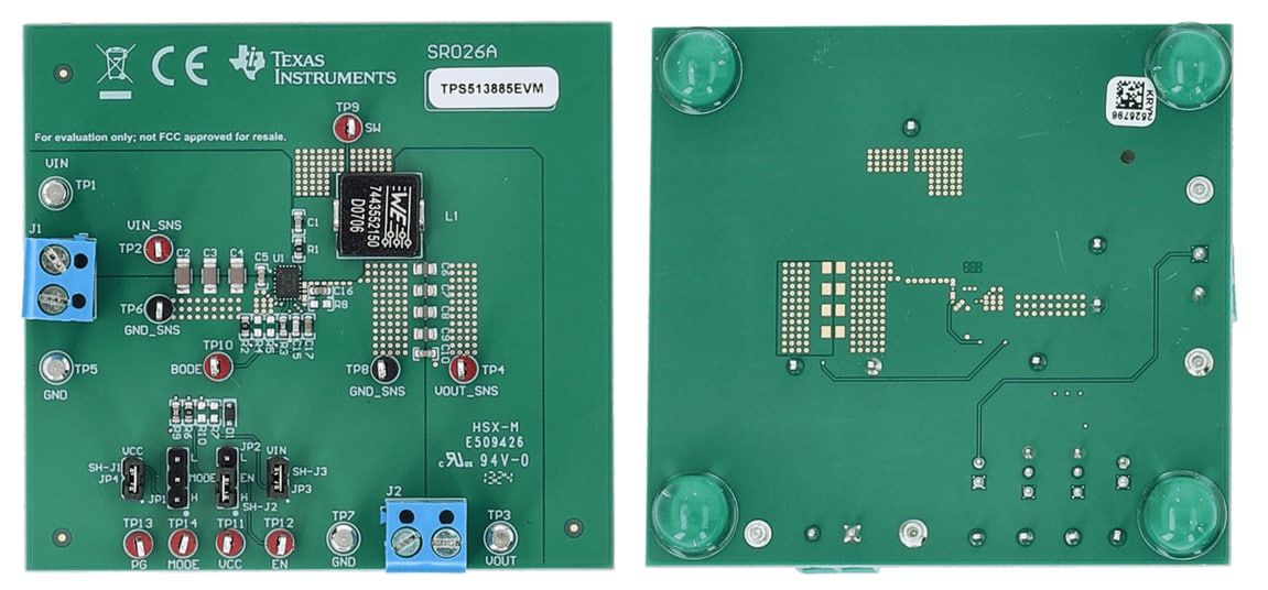 Texas Instruments Module d'évaluation TPS513885EVM