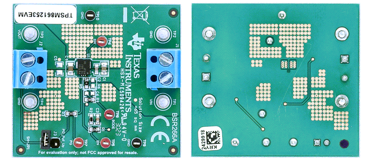 Texas Instruments Modules d'évaluation TPSM86125xEVM