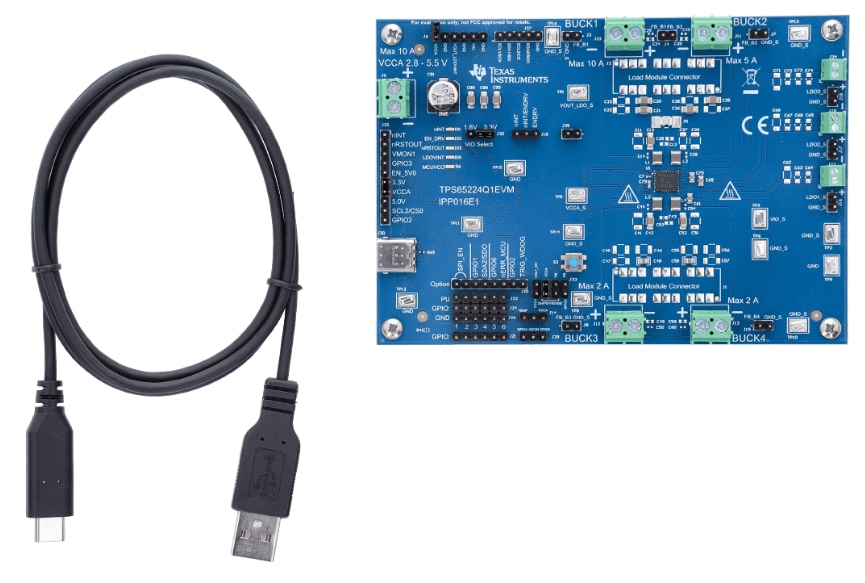 Texas Instruments Module d'évaluation (EVM) PMIC TPS65224Q1EVM