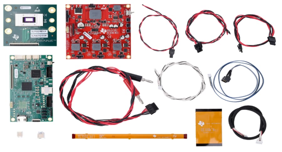 Graphique - Texas Instruments Module d'évaluation (EVM) DLP4621Q1EVM
