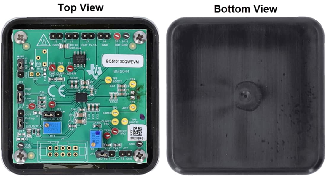 Plan mécanique - Texas Instruments Module d'évaluation (EVM) bq51013C-Q1EVM