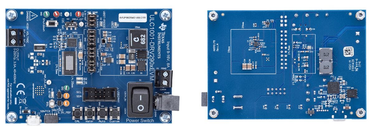 Circuit de localisation - Texas Instruments Module d'évaluation ULC1001-DRV290XEVM