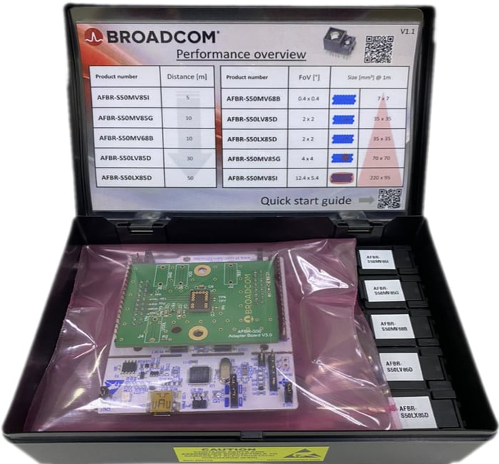 Broadcom Kit d'évaluation AFBR-S50-FEK