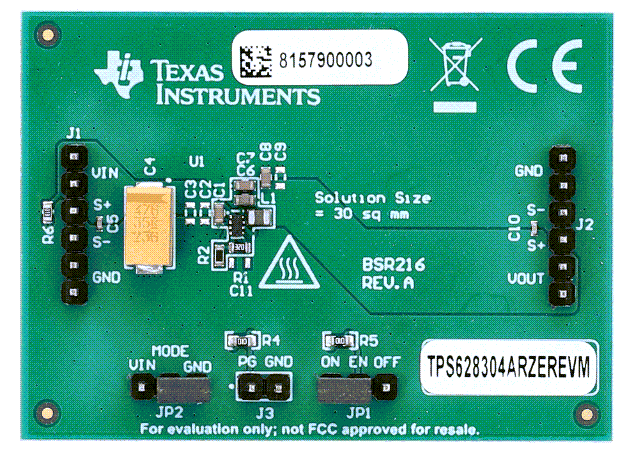 Texas Instruments Modules d'évaluation TPS62830xRZEREVM