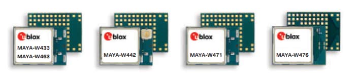u-blox Modules Tri-Radio MAYA-W4