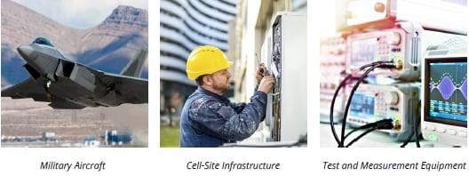 Molex Atténuateurs coaxiaux RF fixes