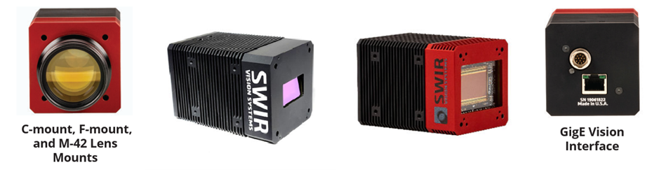 Infographie - onsemi Caméras SWIR (infrarouge ondes courtes) Acuros® CQD®