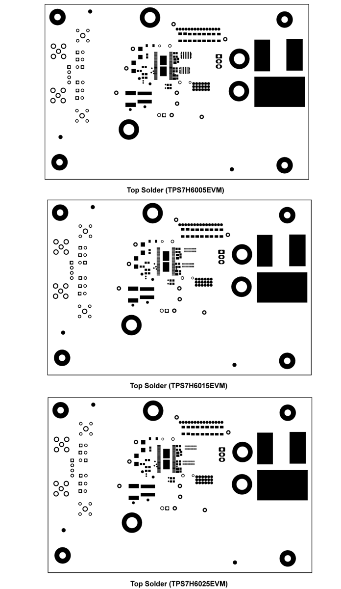 Circuit de localisation - Texas Instruments Modules d'évaluation TPS7H60x5EVM