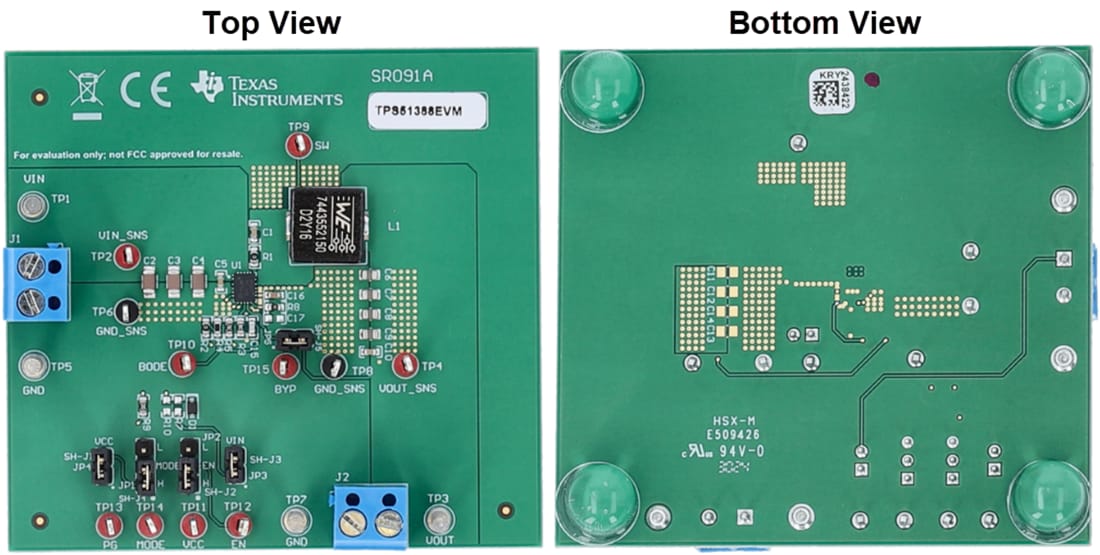 Circuit de localisation - Texas Instruments Module d'évaluation (EVM) de convertisseur TPS51388EVM