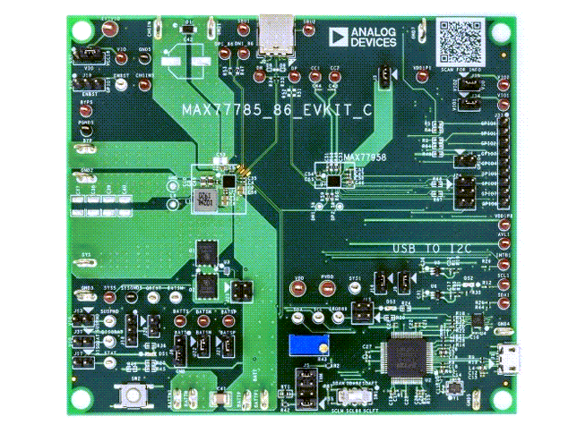 Analog Devices / Maxim Integrated Kits d'évaluation MAX77785EVKIT/MAX77786EVKIT