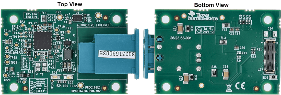 Circuit de localisation - Texas Instruments Module d'évaluation (EVM) DP83TG720-EVM-AM2