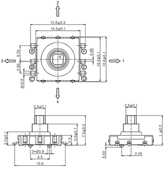 Chart - APEM MU Multidirectional Switches
