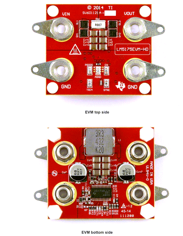 Circuit de localisation - Texas Instruments Module d'évaluation LM5175EVM-HD