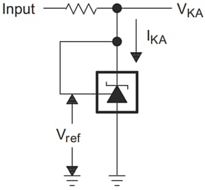 Schéma - Texas Instruments Références All-Capacitor TLA431/TLA432