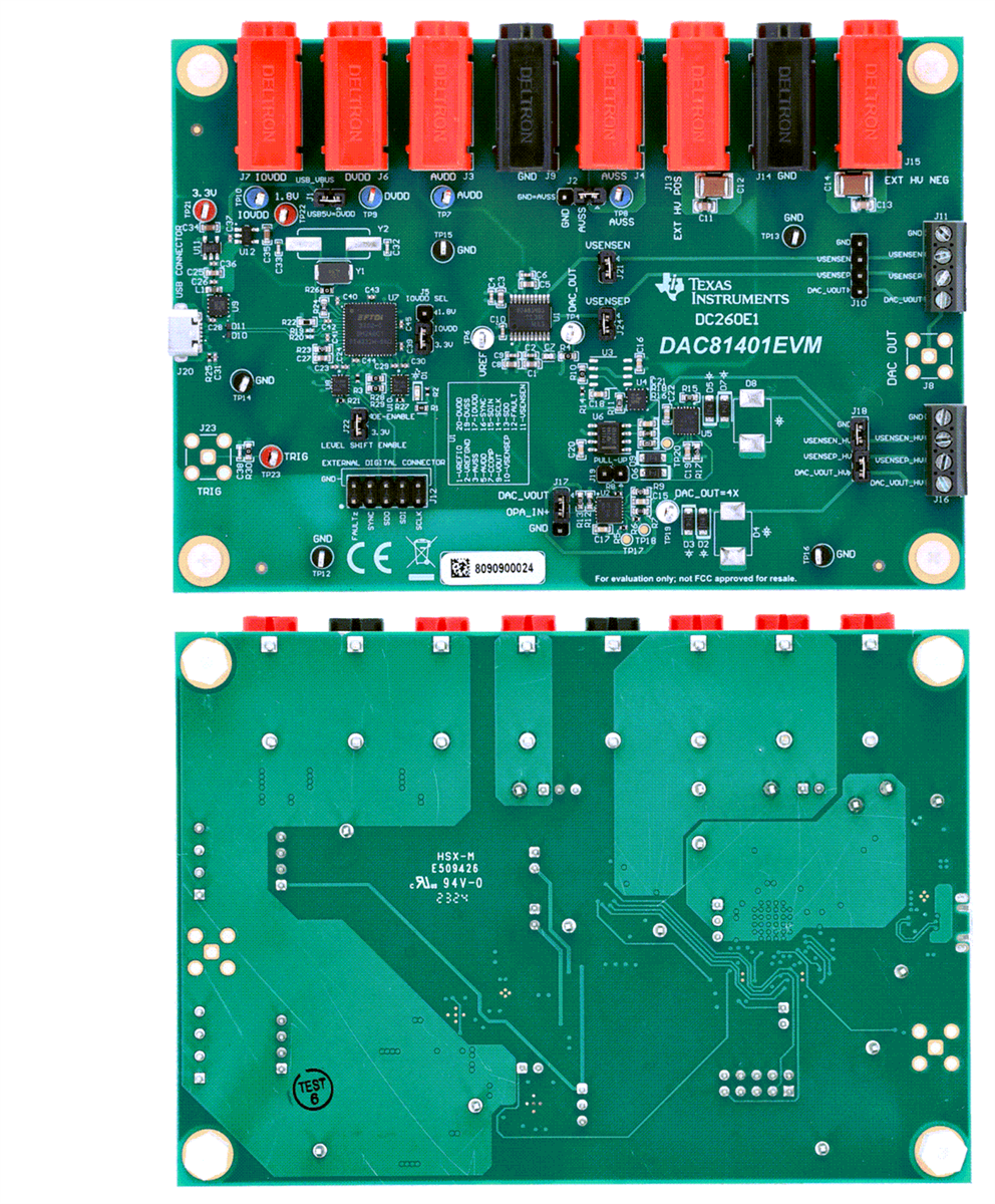 Texas Instruments Module d'évaluation DAC81401EVM