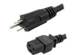 L-Com NEMA 5-15 to IEC C21 Power Cords