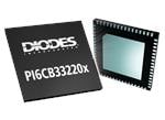 Diodes Incorporated Multiplexeur d’horloge à 2 entrées PI6CB332202/PI6CB332204