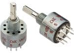 C&K Switches Commutateurs rotatifs demi-pouce série M