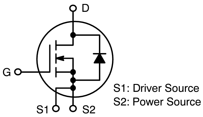 onsemi MOSFET au carbure de silicium (SiC) NVH4L050N170M1