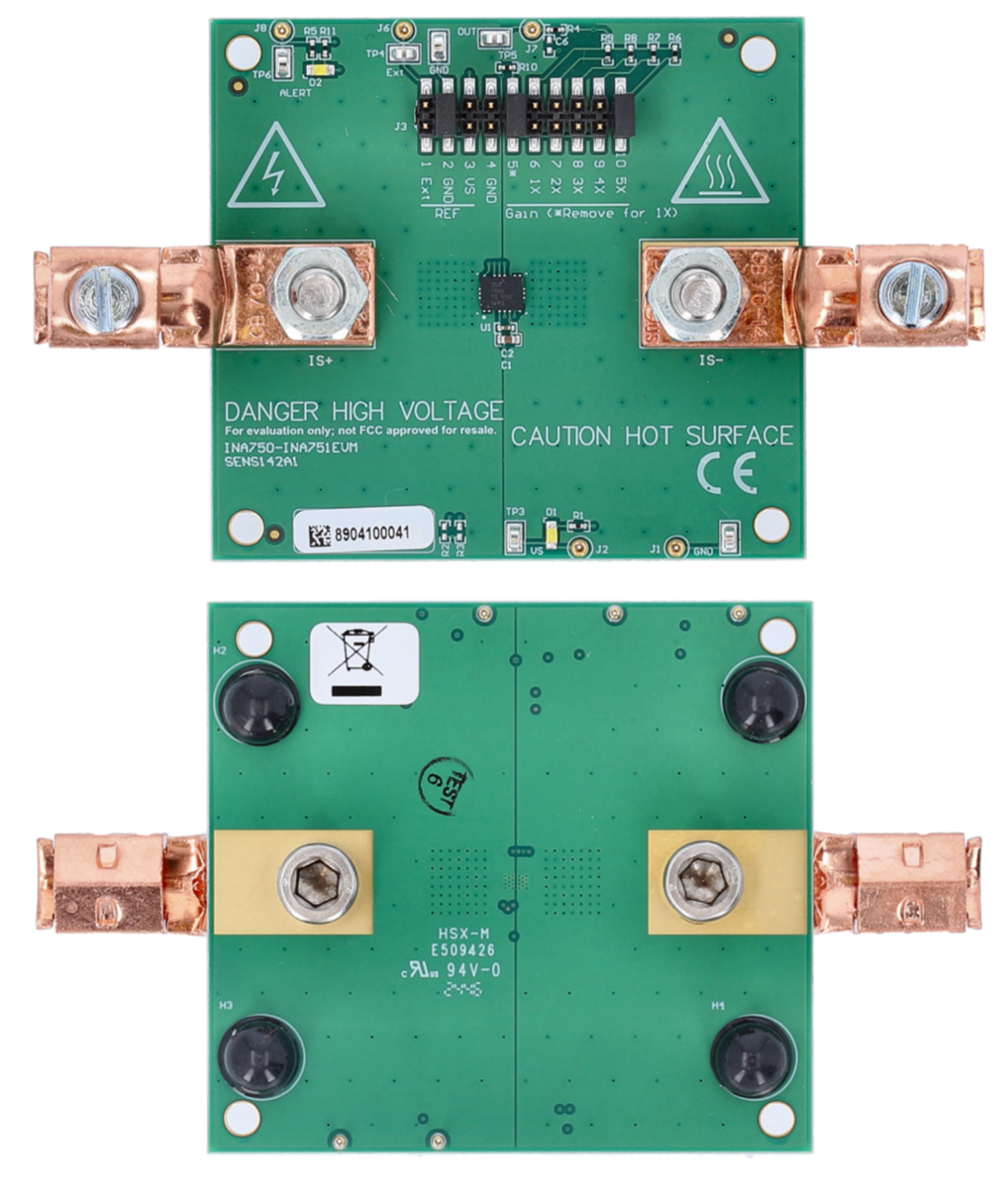 Texas Instruments Modules d'évaluation INA75xEVM