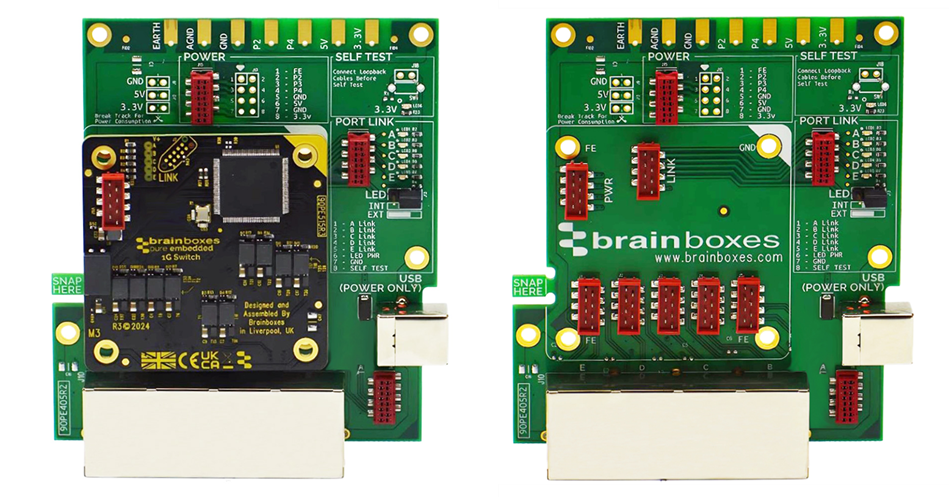 Brainboxes Kit d'évaluation Ethernet PE-415 Pure Embedded