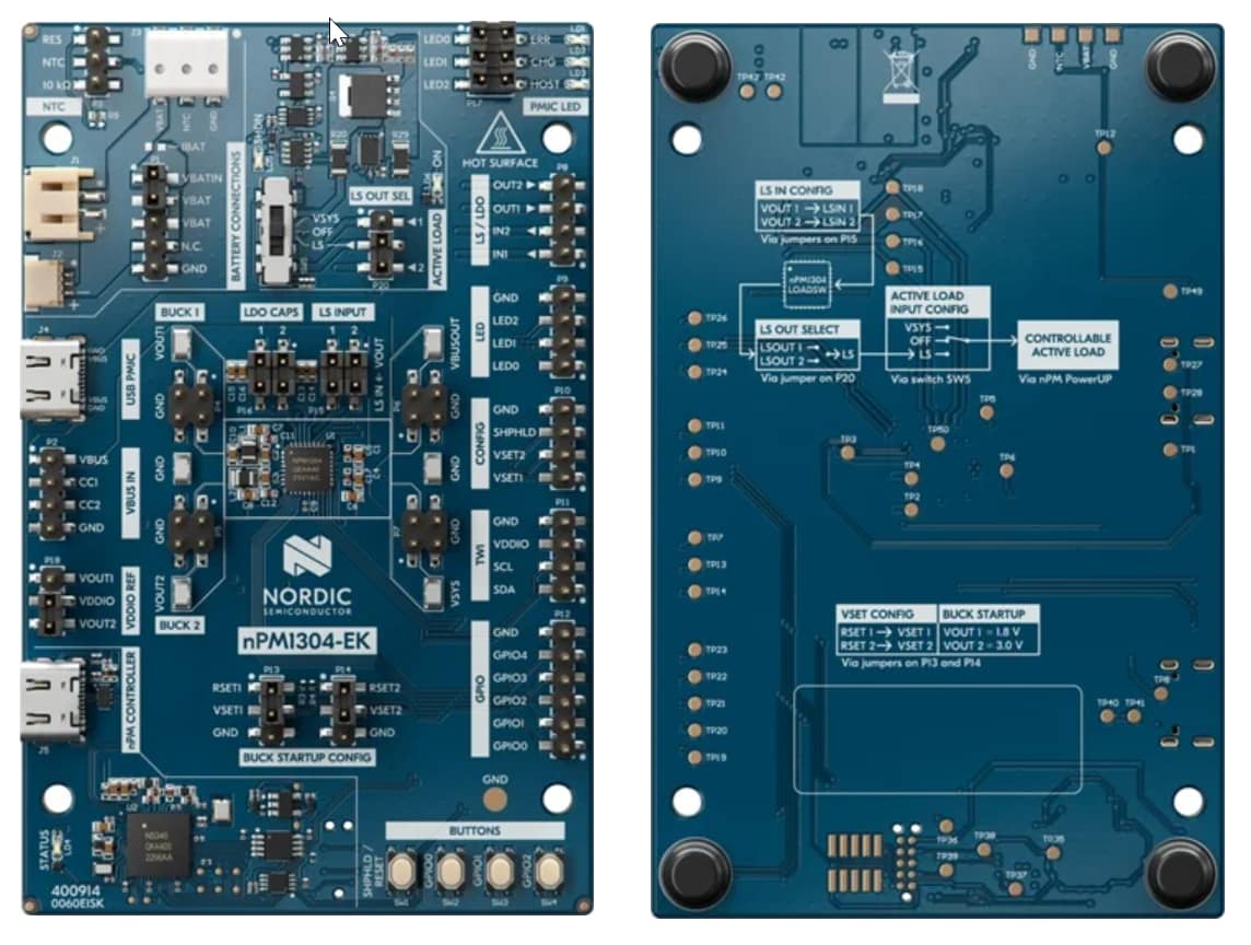 Nordic Semiconductor Kit d'évaluation nPM1304