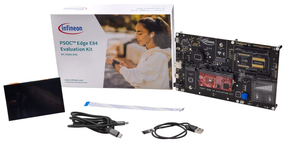 Plan mécanique - Infineon Technologies  Kit d'évaluation PSOC™ Edge E84 KITPSE84EVALTOBO1