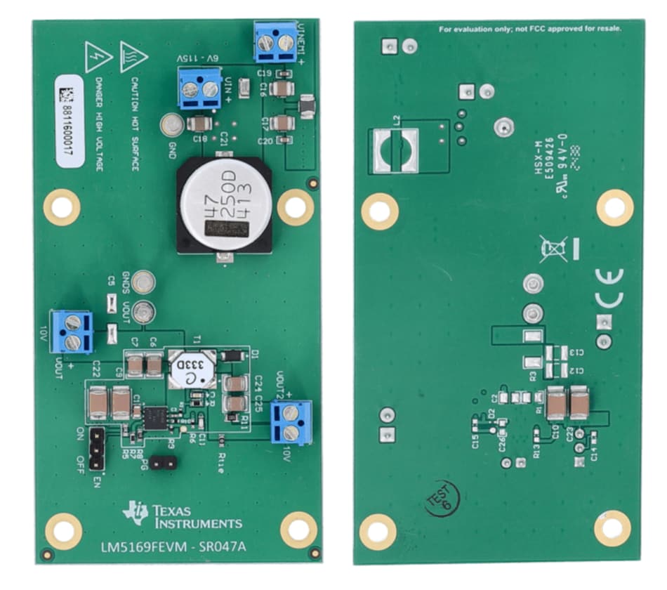Texas Instruments Module d'évaluation LM5169FEVM