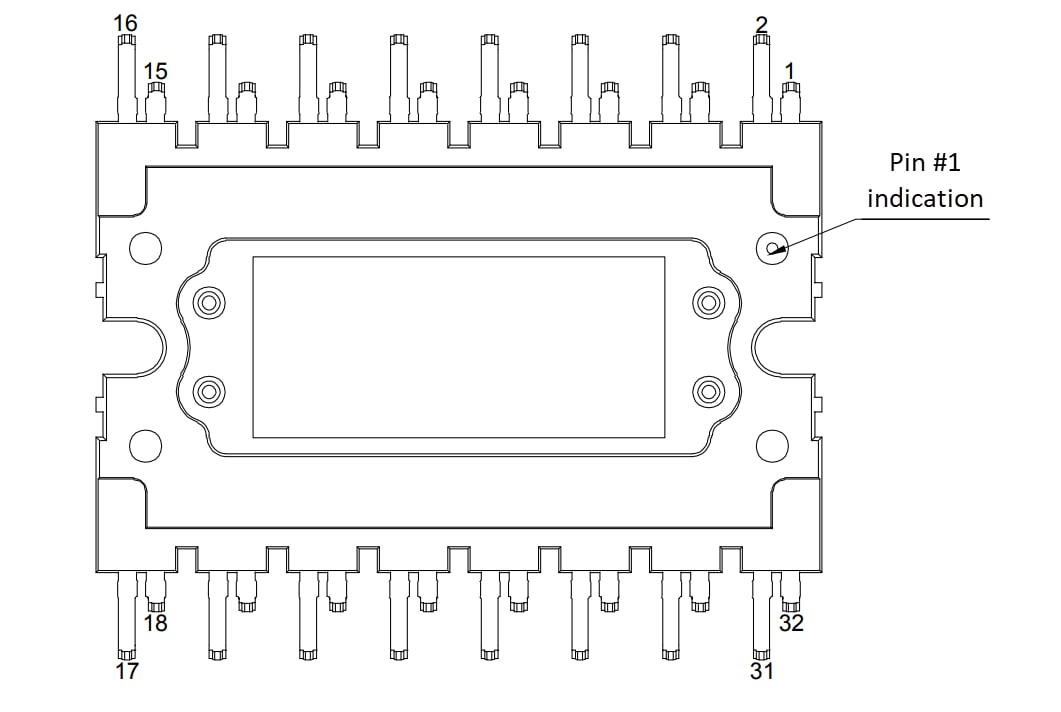 STMicroelectronics Module d’alimentation automobile M2TP80M12W2-2LA