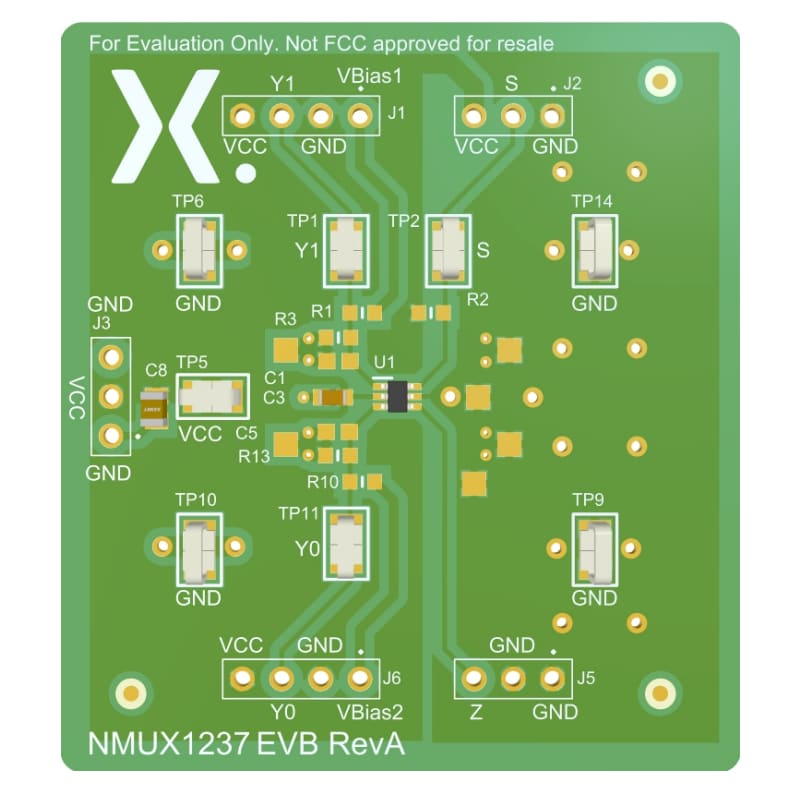 Nexperia Carte d'évaluation du multiplexeur/démultiplexeur NMUX1237