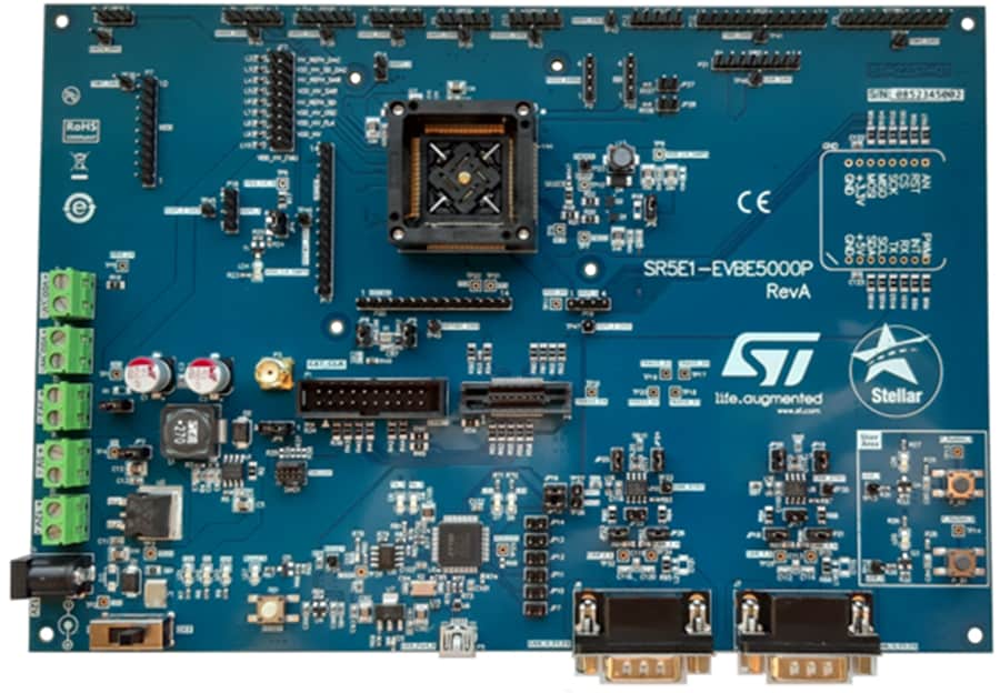 Plan mécanique - STMicroelectronics Carte d'évaluation de microcontrôleur (MCU) SR5E1-EVBE5000P