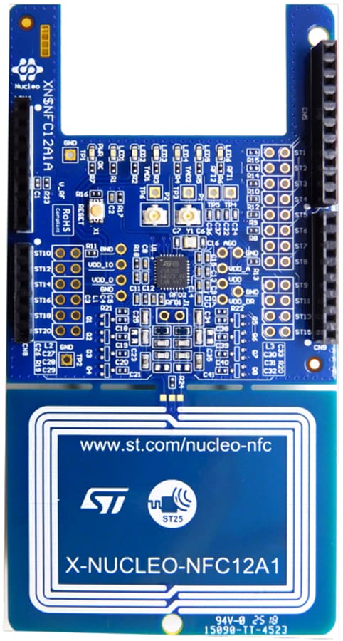 Plan mécanique - STMicroelectronics Carte d'extension de lecteur de carte NFC X-NUCLEO-NFC12A1