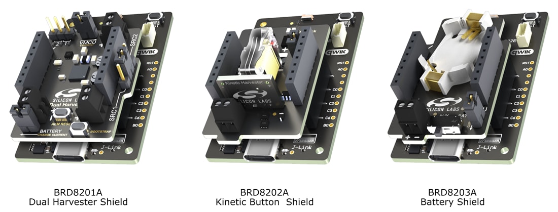 Plan mécanique - Silicon Labs Kit d'exploration de captage d'énergie xG22-EK8200A