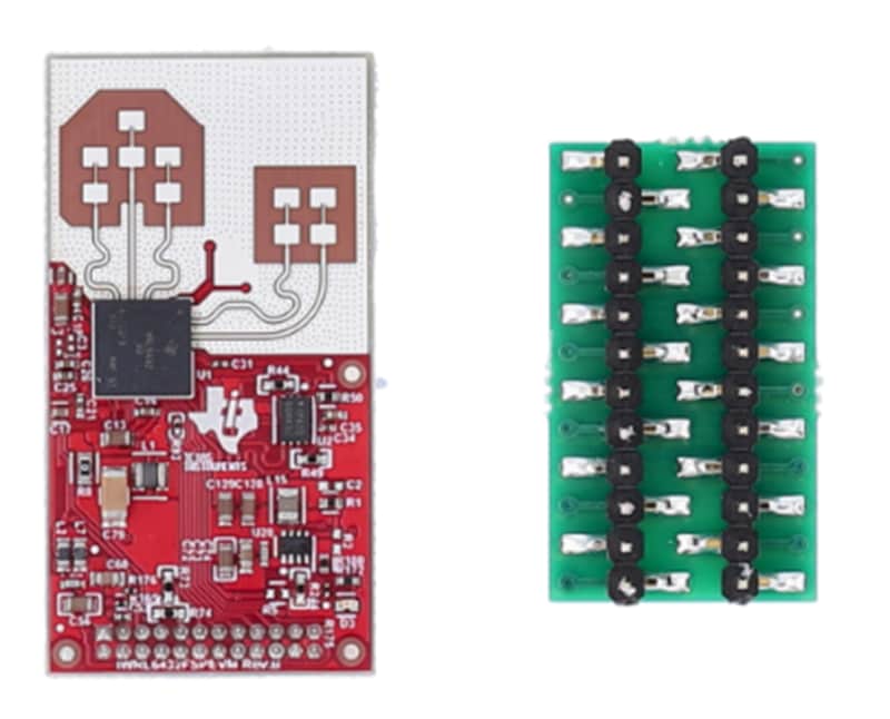 Plan mécanique - Texas Instruments Module d'évaluation (EVM) du capteur IWRL6432FSPEVM