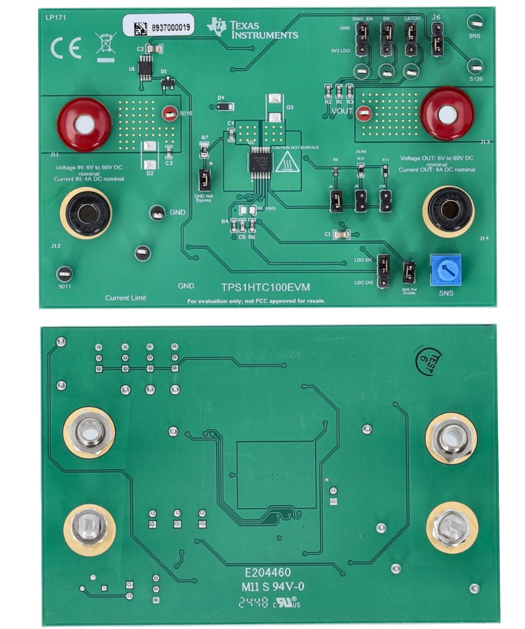 Texas Instruments Module d'évaluation TPS1HTC100EVM