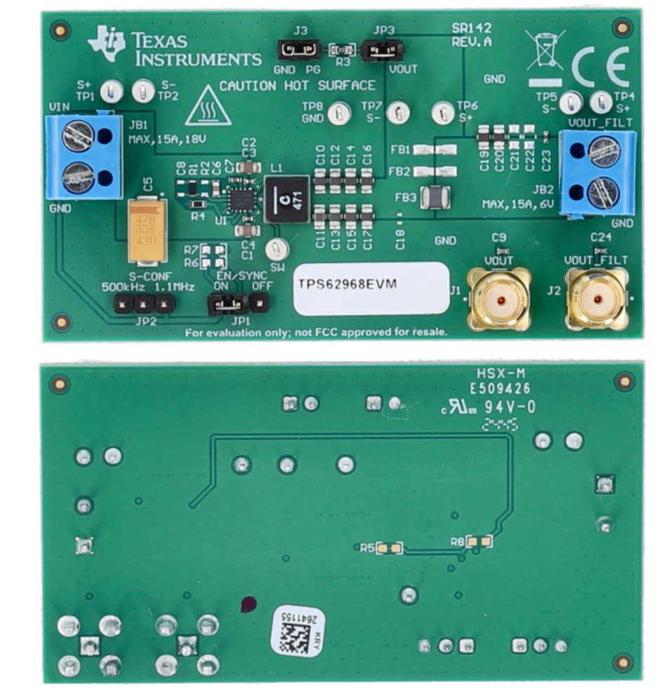 Texas Instruments Module d'évaluation TPS62968EVM