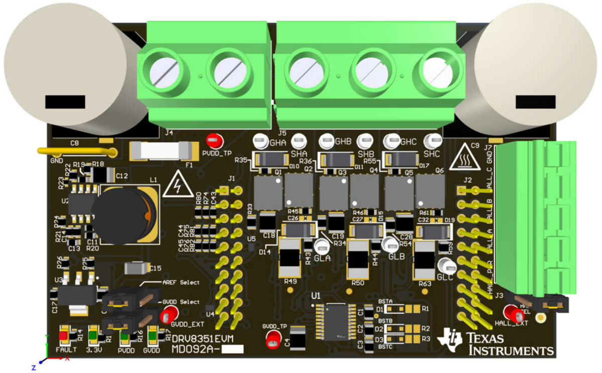 Texas Instruments Module d'évaluation (EVM) de pilote DRV8351EVM