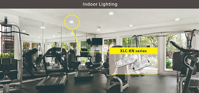 Infographie - MEAN WELL Pilotes LED XLC-KN CP avec KNX