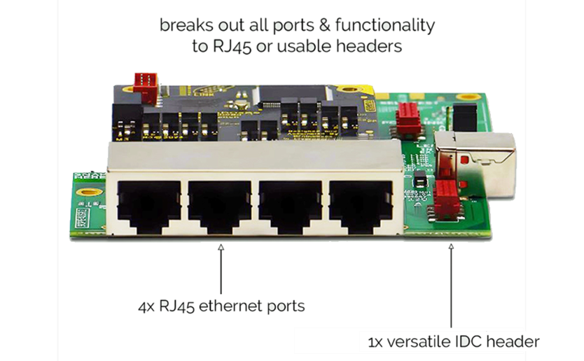 Brainboxes Kit d'évaluation Ethernet PE-415 Pure Embedded
