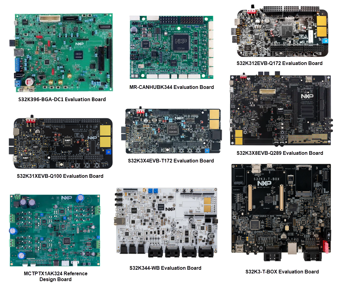 NXP Semiconductors Cartes d'évaluation à usage général automobile S32K3 