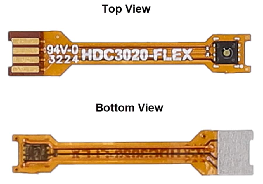 Plan mécanique - Texas Instruments Module d'évaluation (EVM) du capteur HDC3020FLXEVM