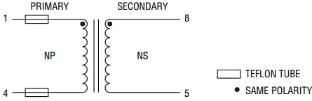 Schéma - Bourns Transformateur de puissance SM91259AL