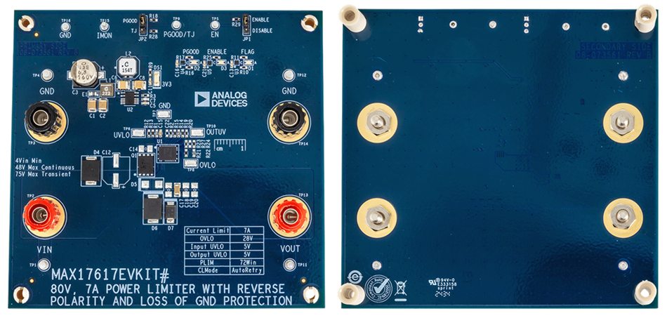Analog Devices / Maxim Integrated Kit d'évaluation MAX17617EVKIT