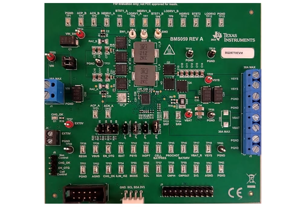 Texas Instruments Module d'évaluation bq25773EVM