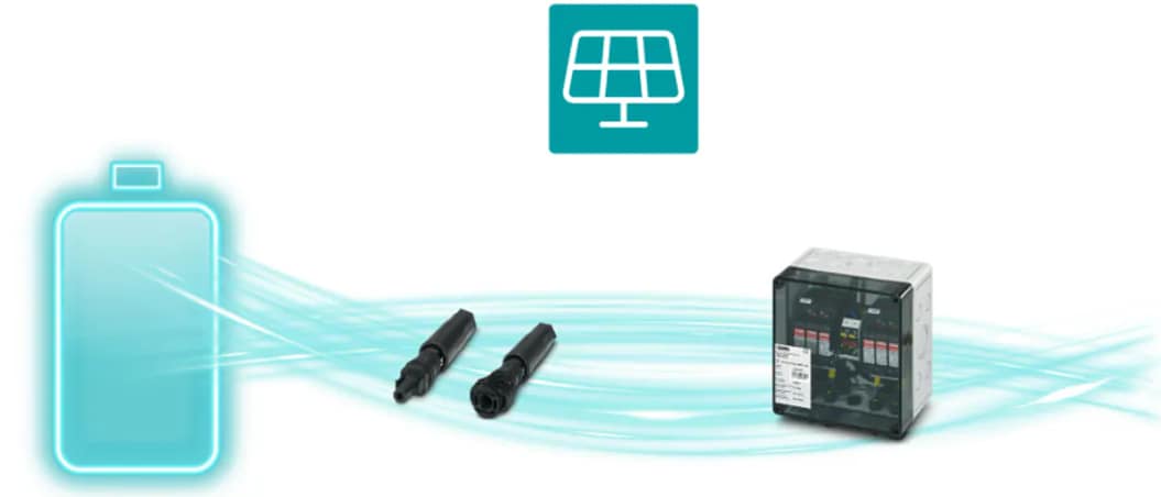 Infographie - Phoenix Contact Solutions de stockage d'énergie résidentielle