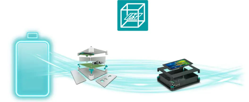 Infographie - Phoenix Contact Solutions de stockage d'énergie résidentielle