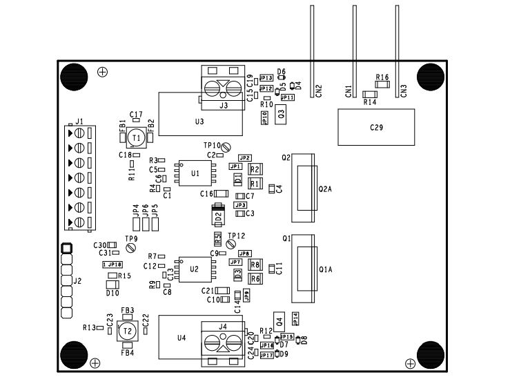 STMicroelectronics Tableau de démonstration EVALSTGAP2HSAC
