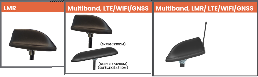 Pulse Electronics Antennes Sharkfin SKF