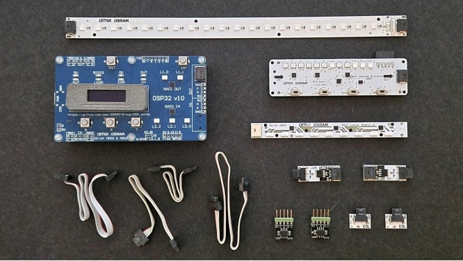 ams OSRAM Kit d'évaluation AS1163_QF_EVM_KT_OSP