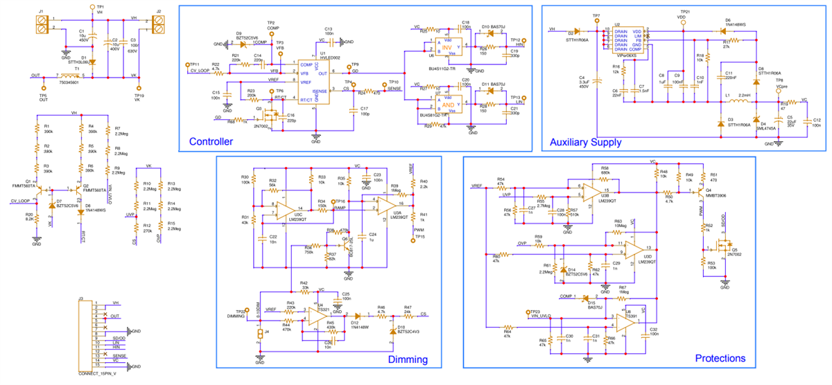 Schéma - STMicroelectronics Carte d'évaluation EVLMG4L-IBCKFL